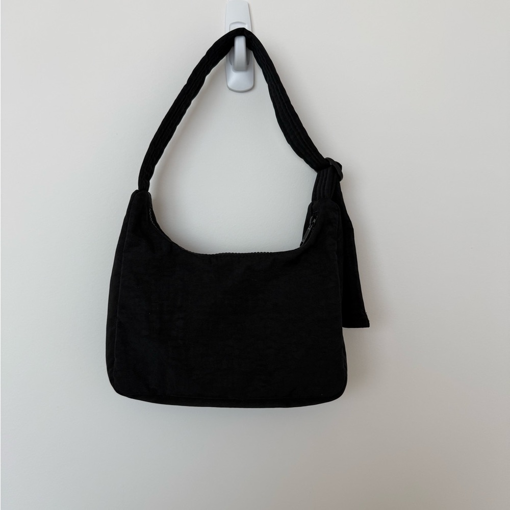 Baggu black mini nylon shoulder bag